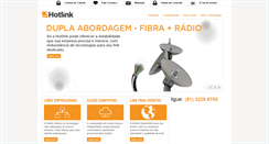 Desktop Screenshot of hotlink.com.br